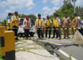 Bersama BP2JN Bupati Berau Tinjau Beberapa Titik Jalan Longsor Poros Berau-Bulungan, Harap 15 Titik Longsor Segera Diperbaiki di 2025
