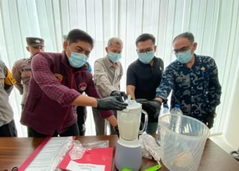 Berantas Peredaran Narkotika Di Bumi Batiwakkal, Polres Berau Musnahkan 242 Gram Sabu dan 84 Gram Ganja, Begini Cara Pemusnahannya!!