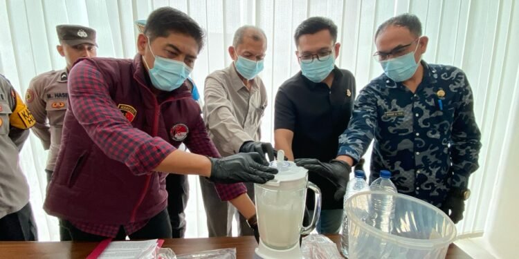 Berantas Peredaran Narkotika Di Bumi Batiwakkal, Polres Berau Musnahkan 242 Gram Sabu dan 84 Gram Ganja, Begini Cara Pemusnahannya!!