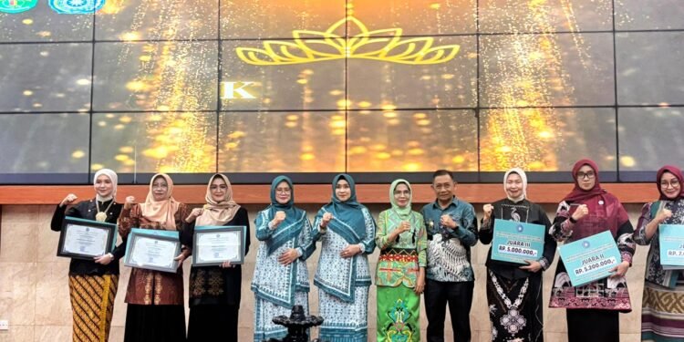 Harumkan Nama Berau, TP PKK Berau Borong Juara Ditingkat Kaltim, Berikut Kategorinya!!!