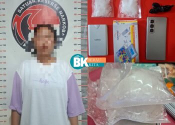 Bawa 82 Gram Sabu, Ibu Rumah Tangga ini Diringkus Satresnarkoba Polres Berau
