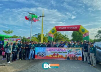 Rayakan Hari Jadi ke-20, Kelurahan Karang Ambun Gelar Jalan Santai dan Berbagai Kegiatan, Begini Kemeriahannya!!!