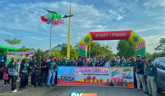 Rayakan Hari Jadi ke-20, Kelurahan Karang Ambun Gelar Jalan Santai dan Berbagai Kegiatan, Begini Kemeriahannya!!!